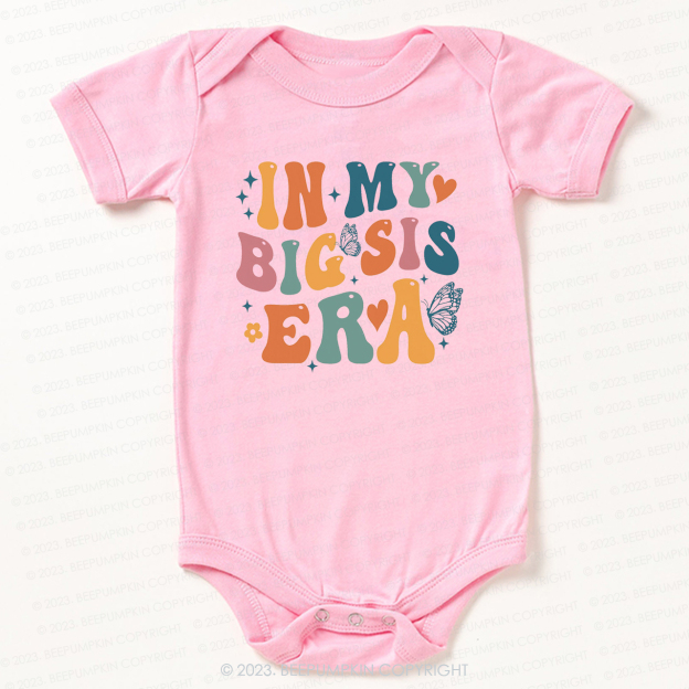 In My Big Sis Era Bodysuit For Baby
