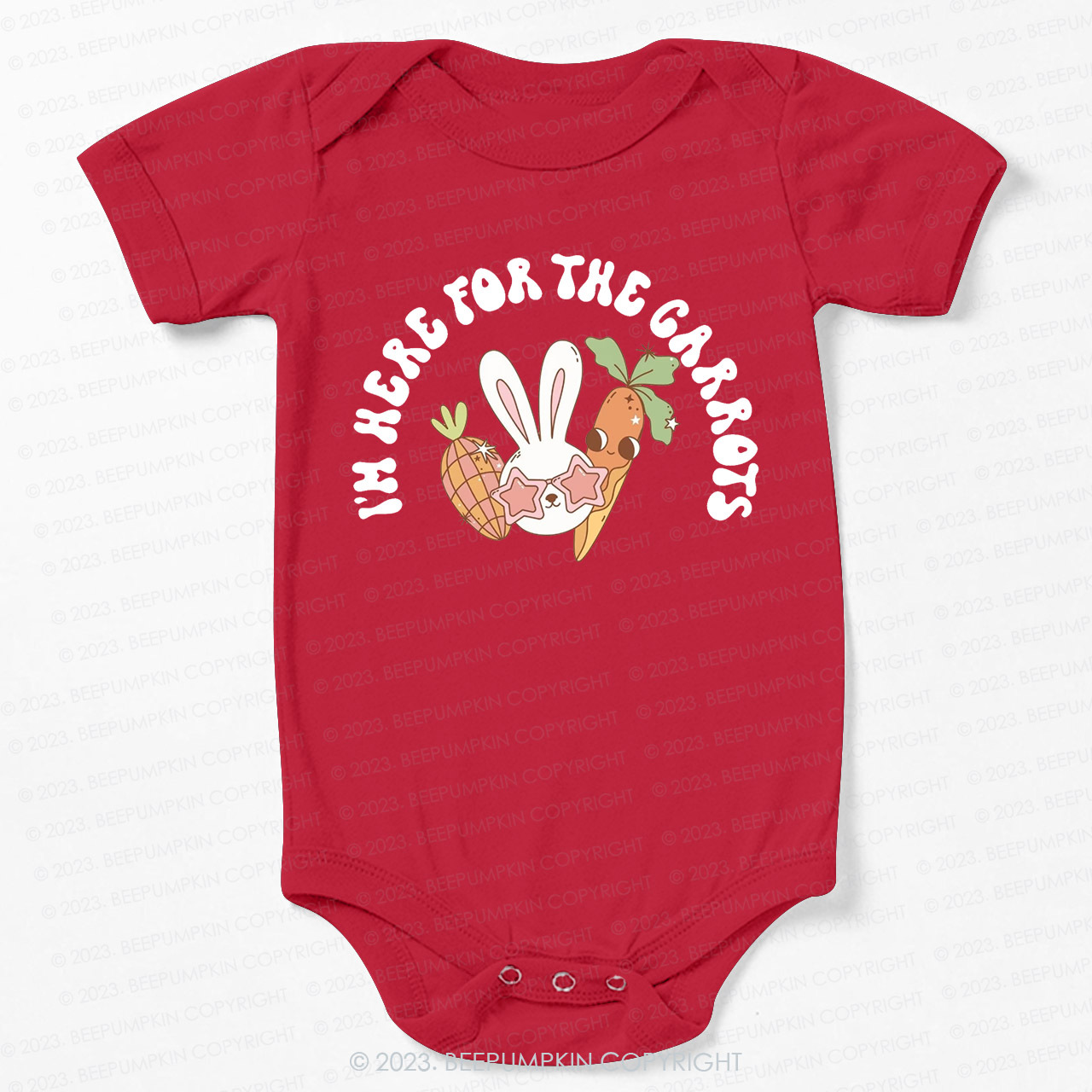 I'm Here For The Carrots Bodysuit For Baby