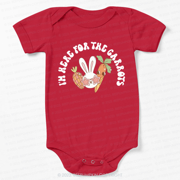 I'm Here For The Carrots Bodysuit For Baby