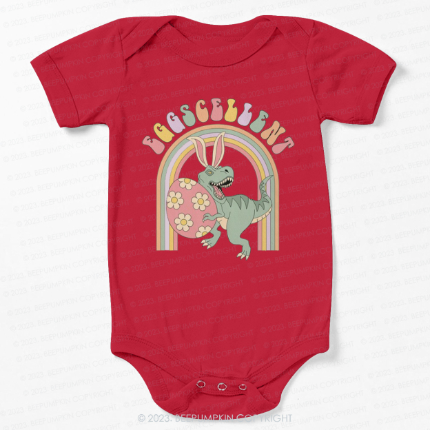 Easter Eggscellent Kids Retro Bodysuit For Baby