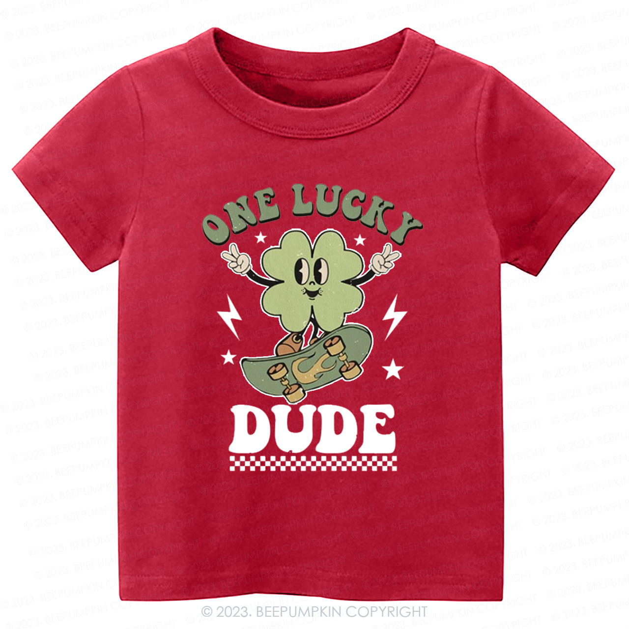One Lucky Dude St.Patricks Day-Toddler&Kids Tees