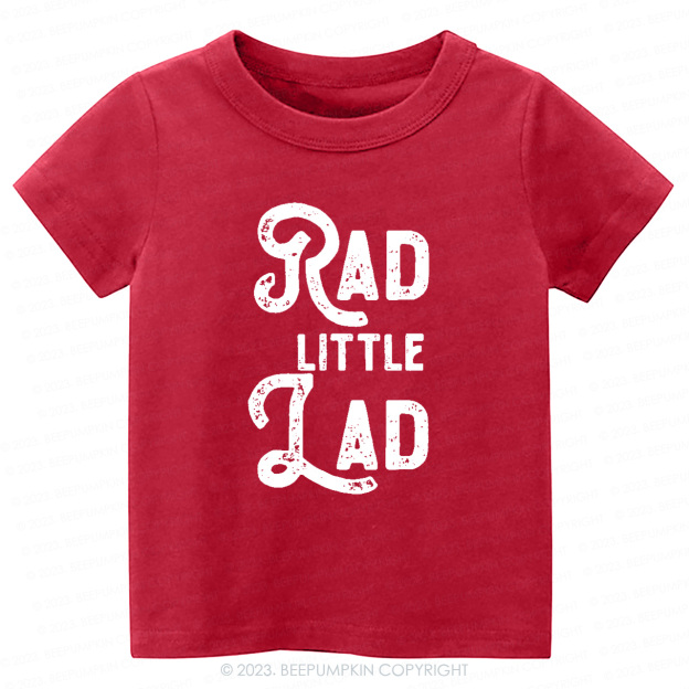Rad little Lad St.Patricks Day-Toddler&Kids Tees