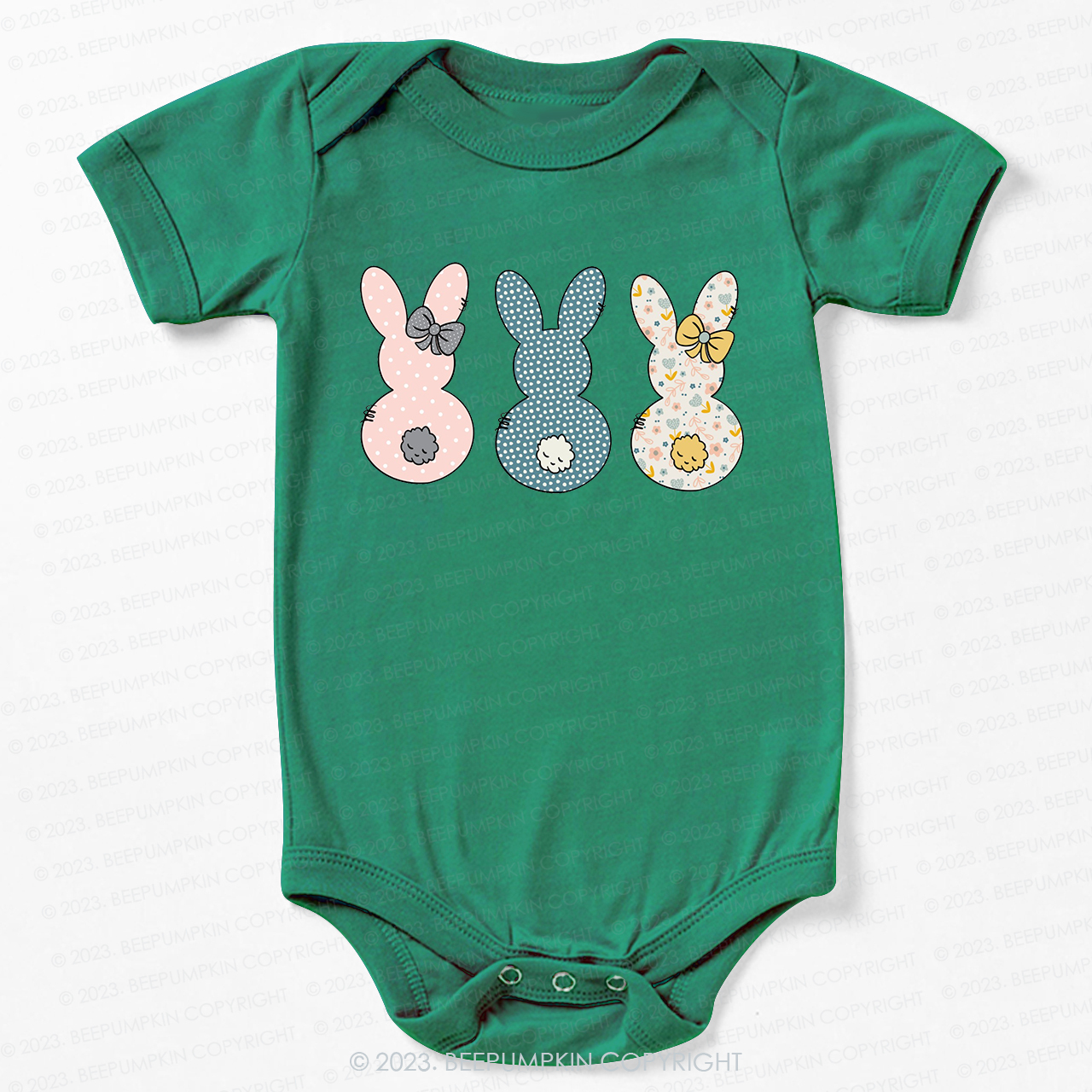 Spring Bunny Clipart Easter Bodysuit For Baby