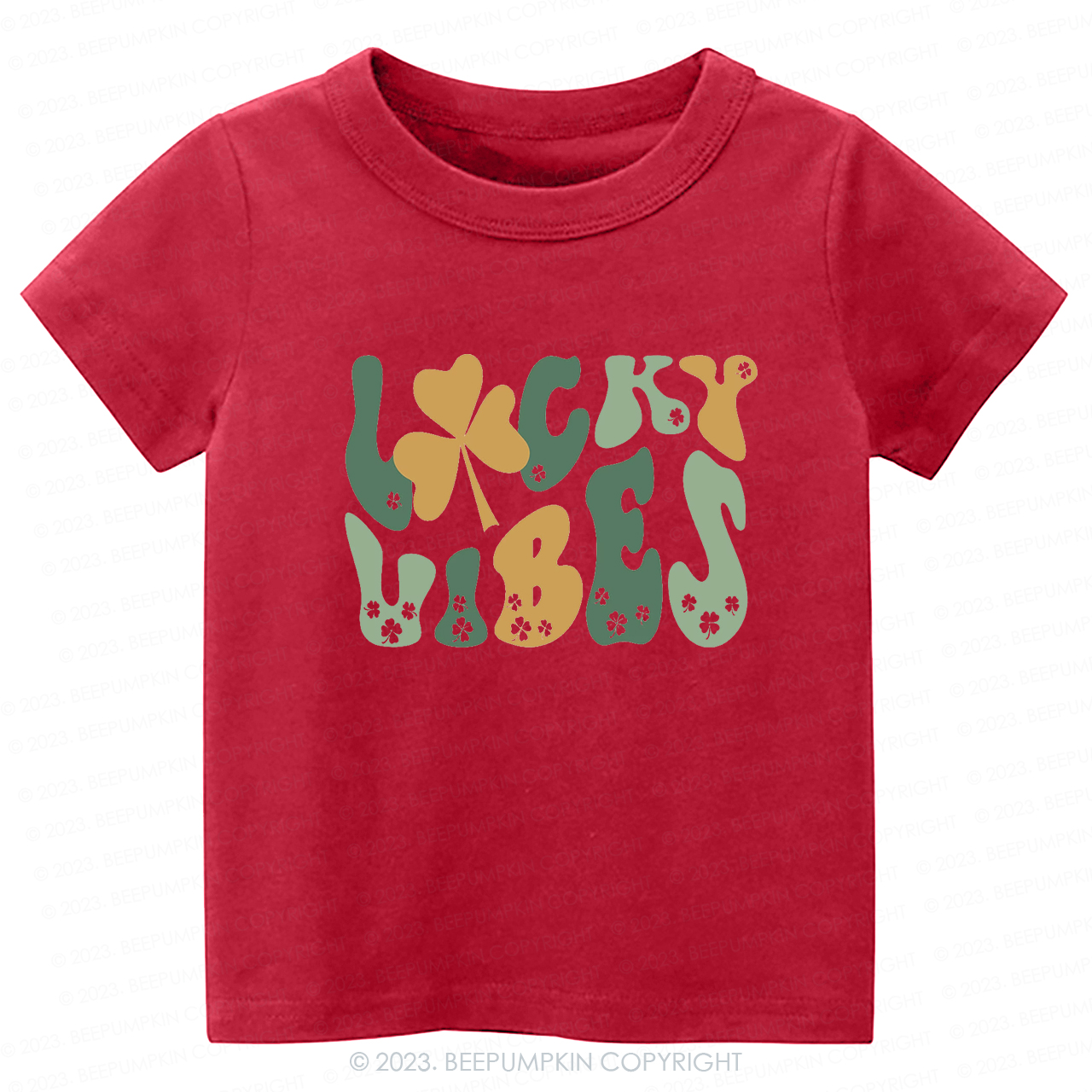 Lucky Vibes Easter -Toddler Tees