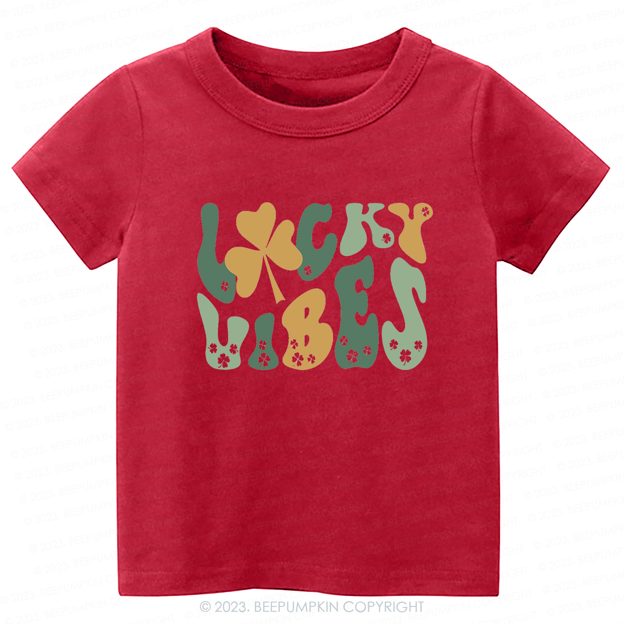Lucky Vibes Easter -Toddler Tees