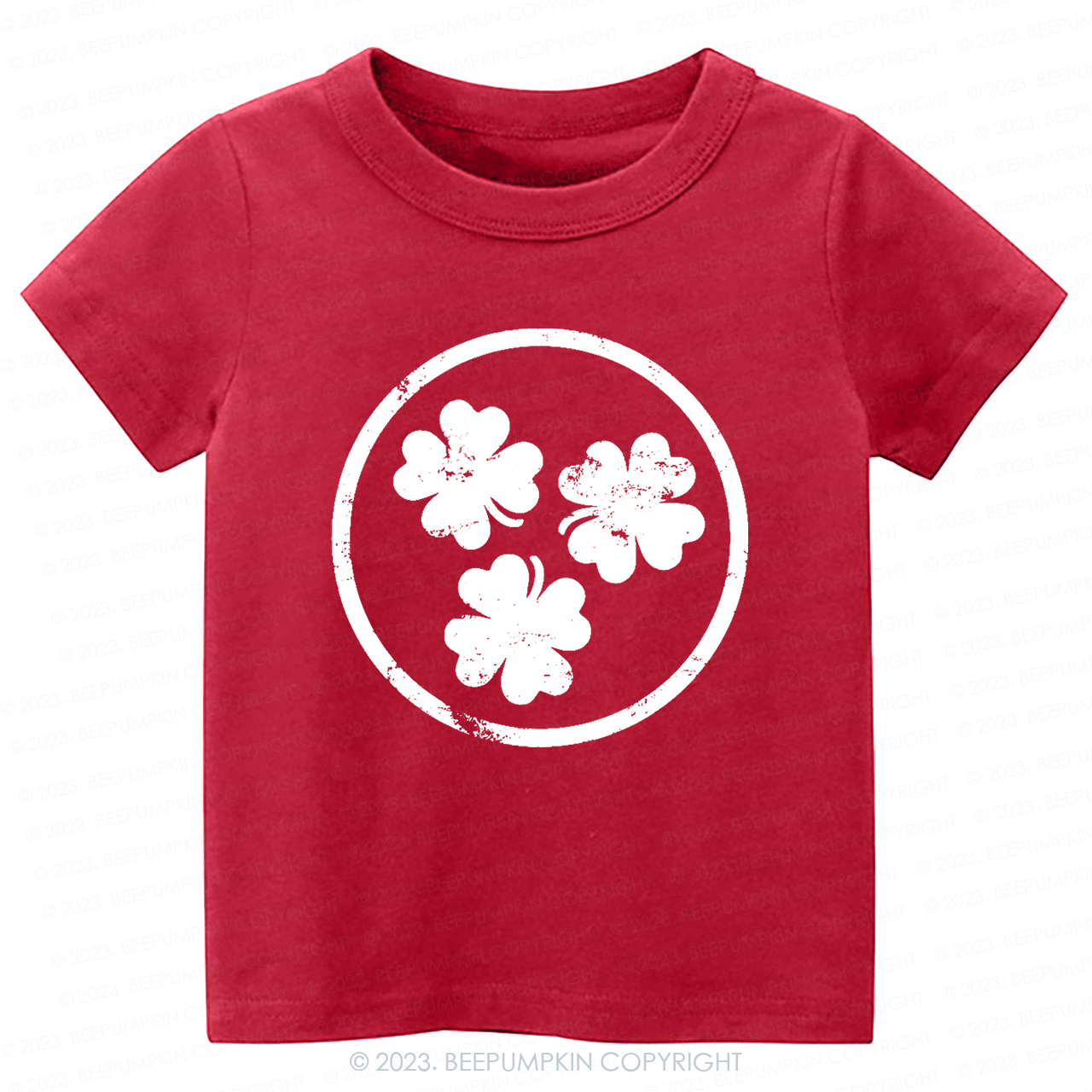 Ring  Shamrock Clover St.Patricks Day -Toddler Tees