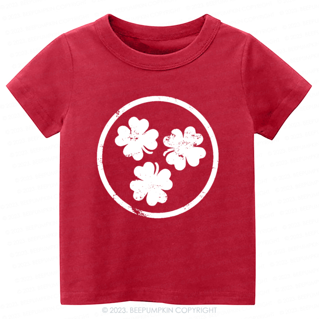 Ring  Shamrock Clover St.Patricks Day -Toddler Tees