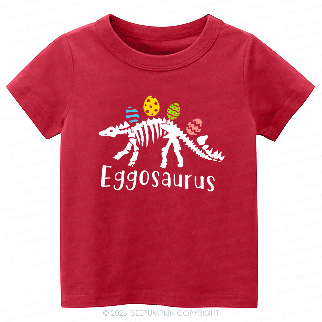 Dinosaur And Egg Easter Boy -Toddler Tees