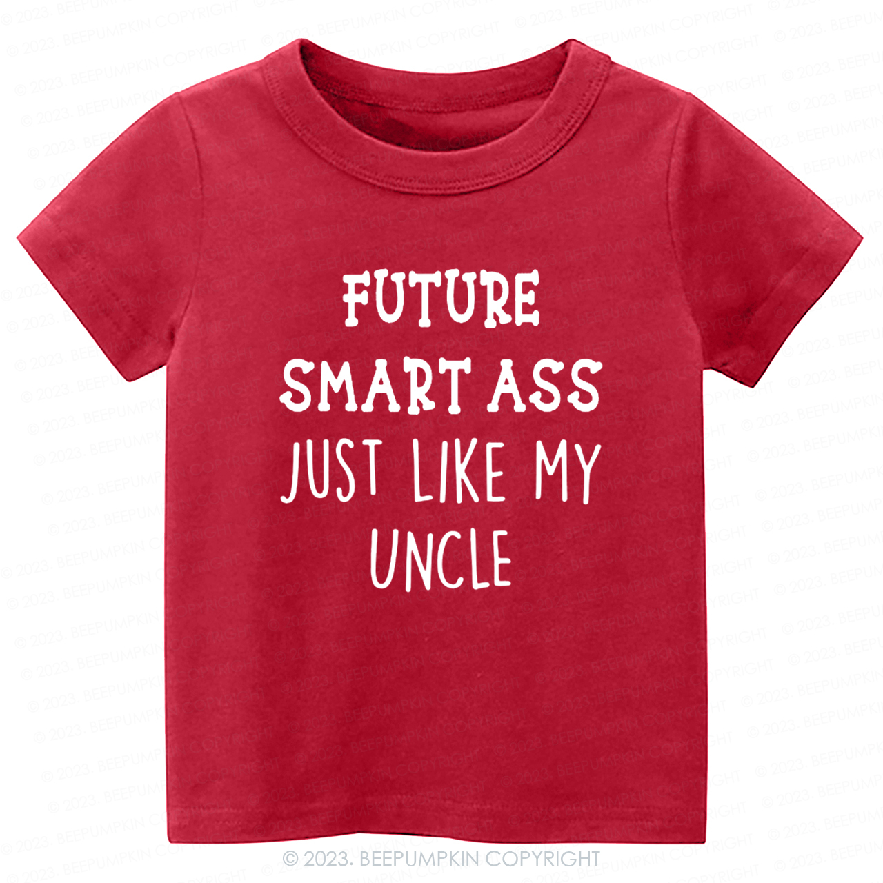 Future Smart Ass Just Like My Uncle -Toddler Tees