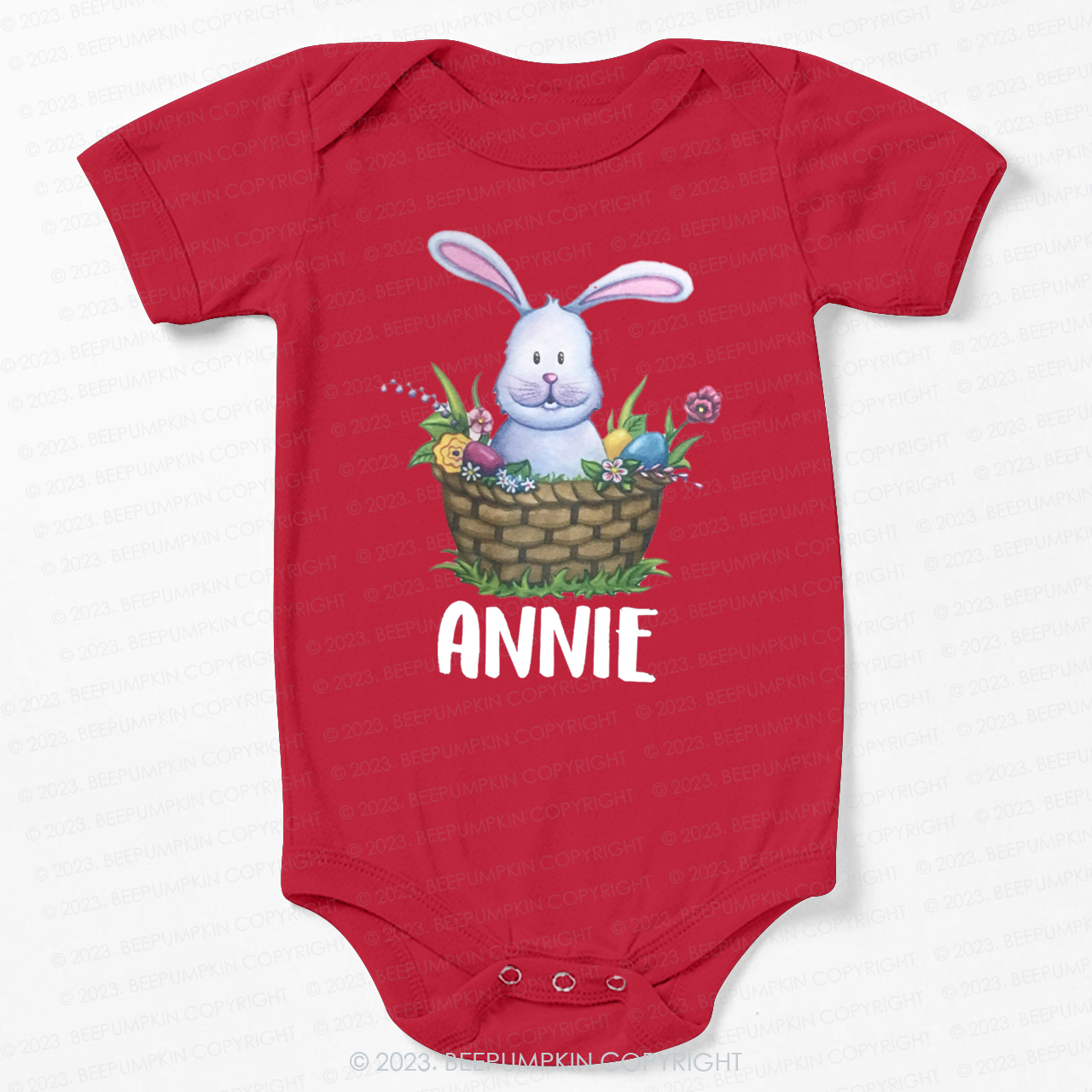 Personalized Easter Spring Bodysuit For Baby