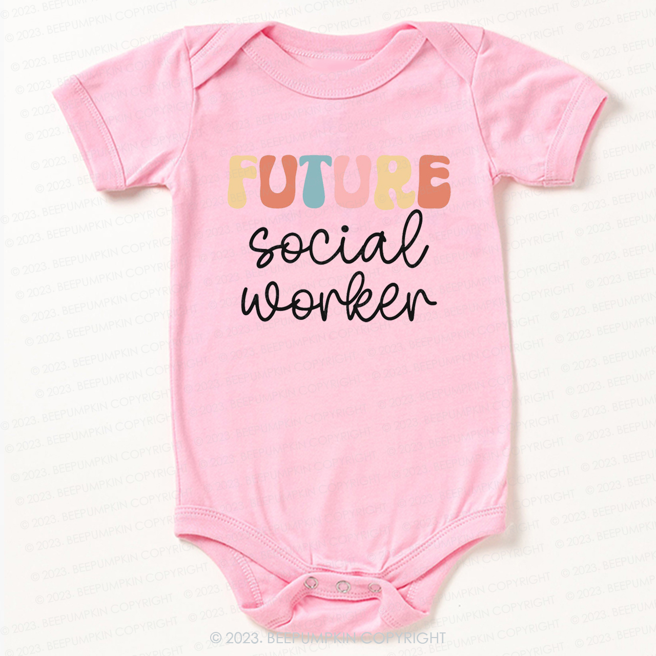 Profession Social Worker Bodysuit For Baby