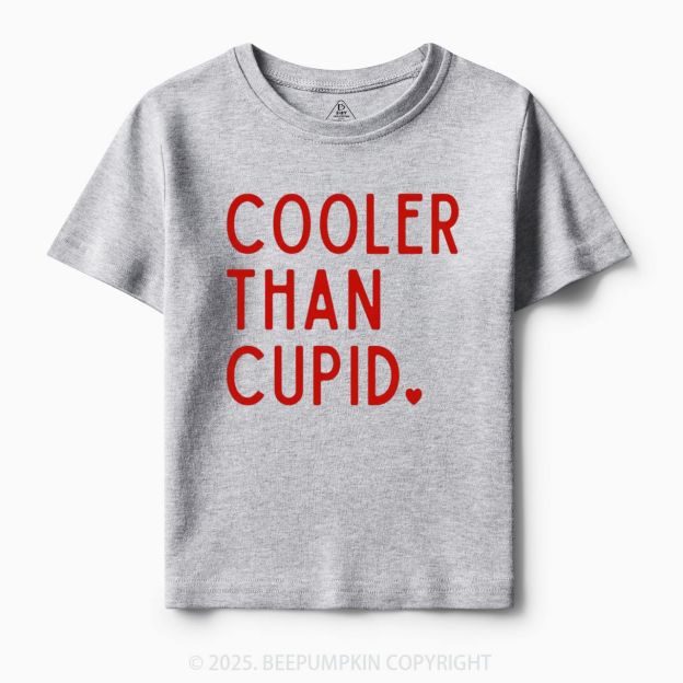Cooler Than Cupid Toddler&Kid's Tees Beepumpkin