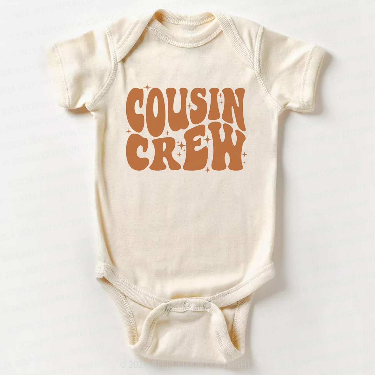  Boho Retro Cousin Crew Bodysuit For Baby 