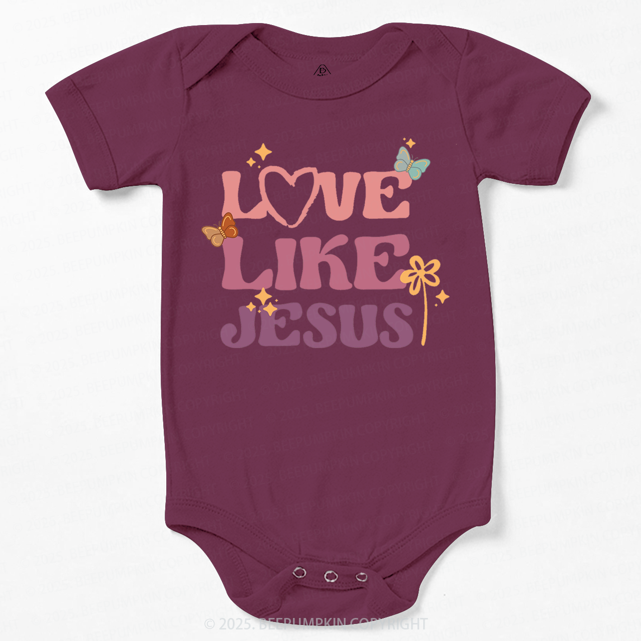 Love Like Jesus Bodysuit Beepumpkin