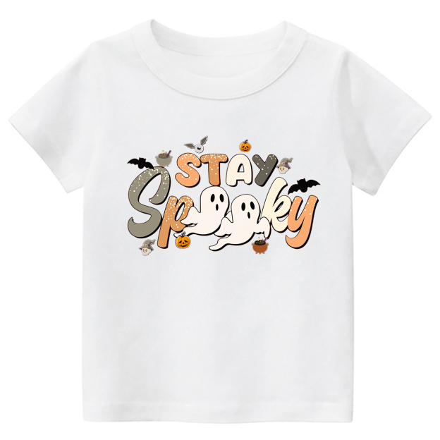 Stay Spooky Halloween Kids Shirt 