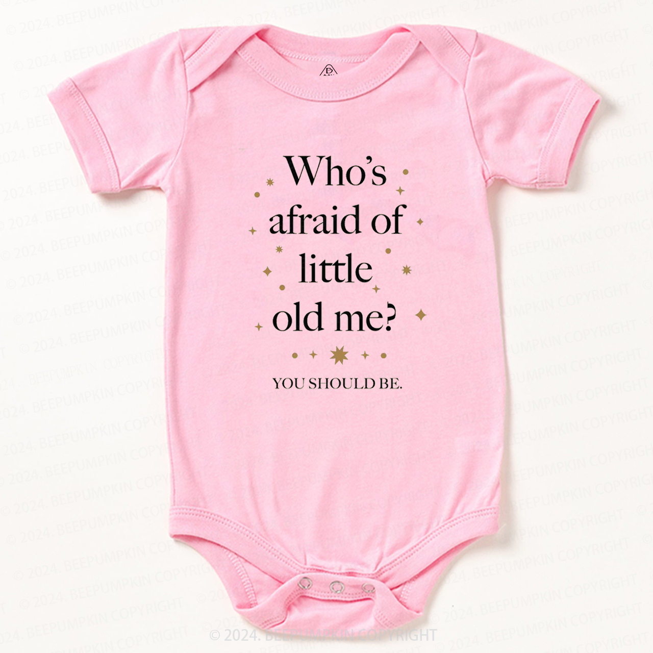 Who’s Afraid of Little Old Me? Bodysuit For Baby Beepumpkin