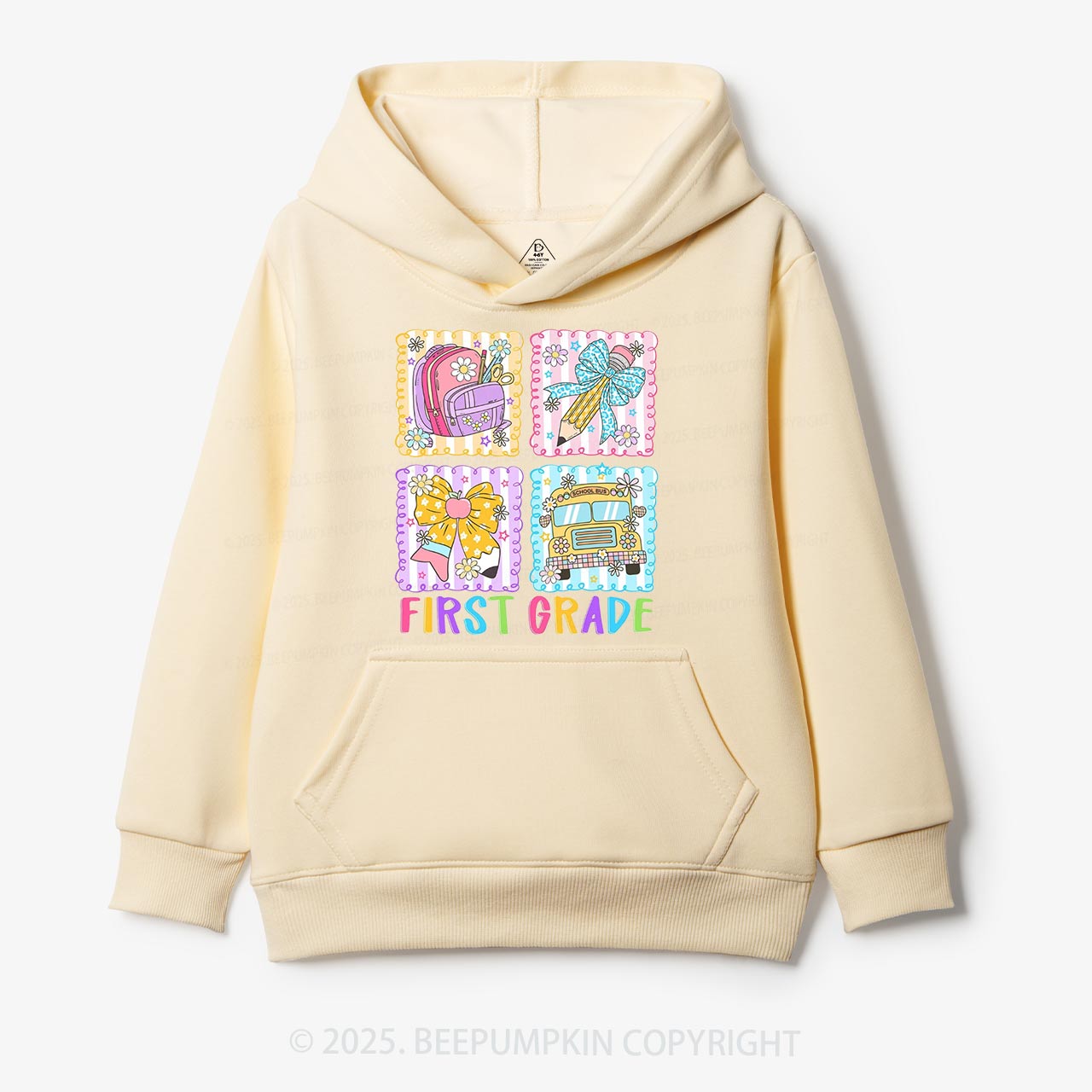 Learning Squares Kid's Hoodies Beepumpkin