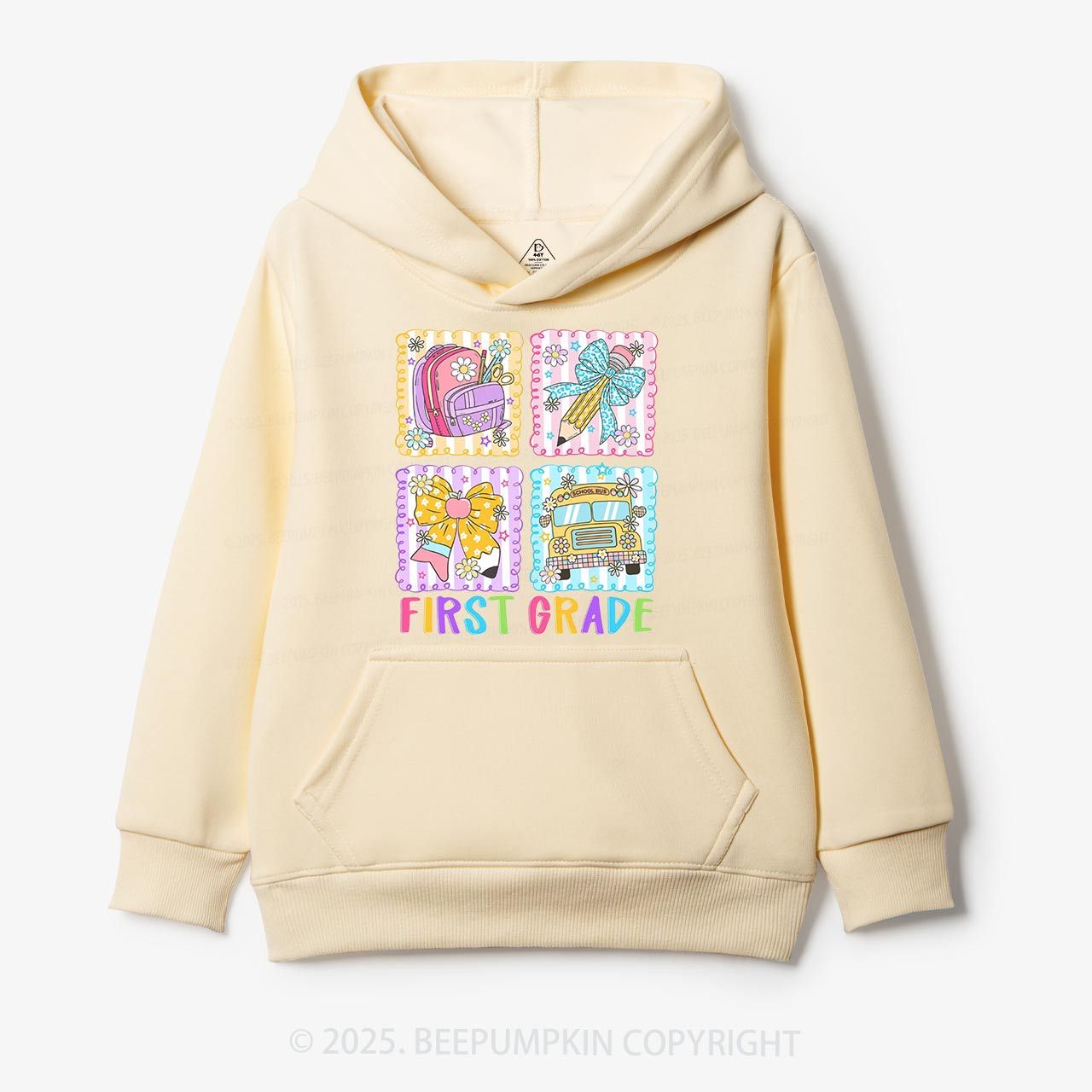 Learning Squares Kid's Hoodies Beepumpkin