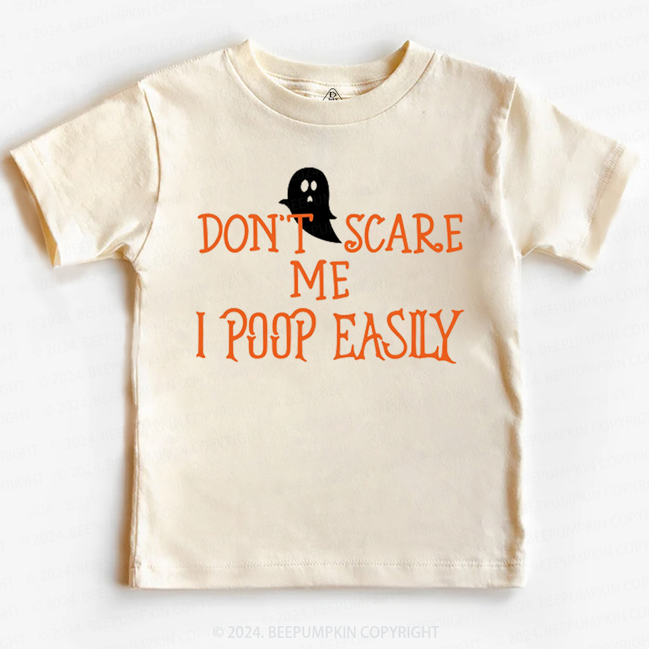 Don't Scare Me I Poop Easily Toddler&Kids Tees 