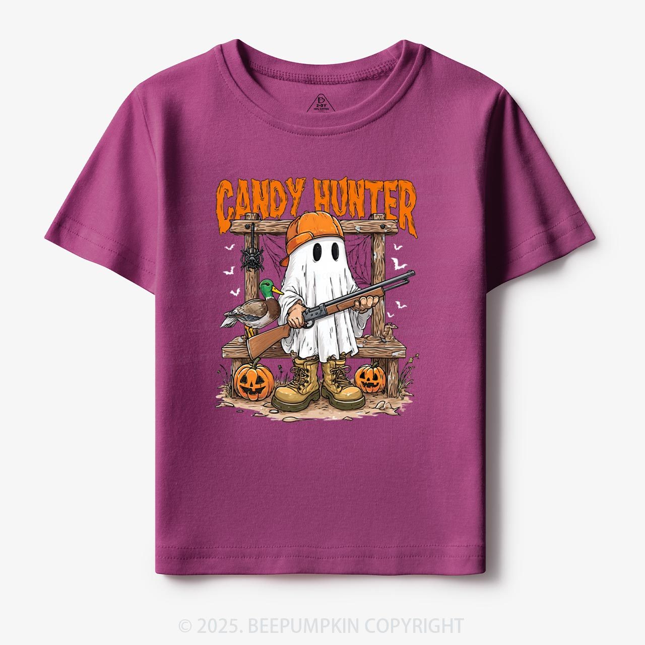 Candy Hunter Halloween Toddler&Kid's Tees Beepumpkin