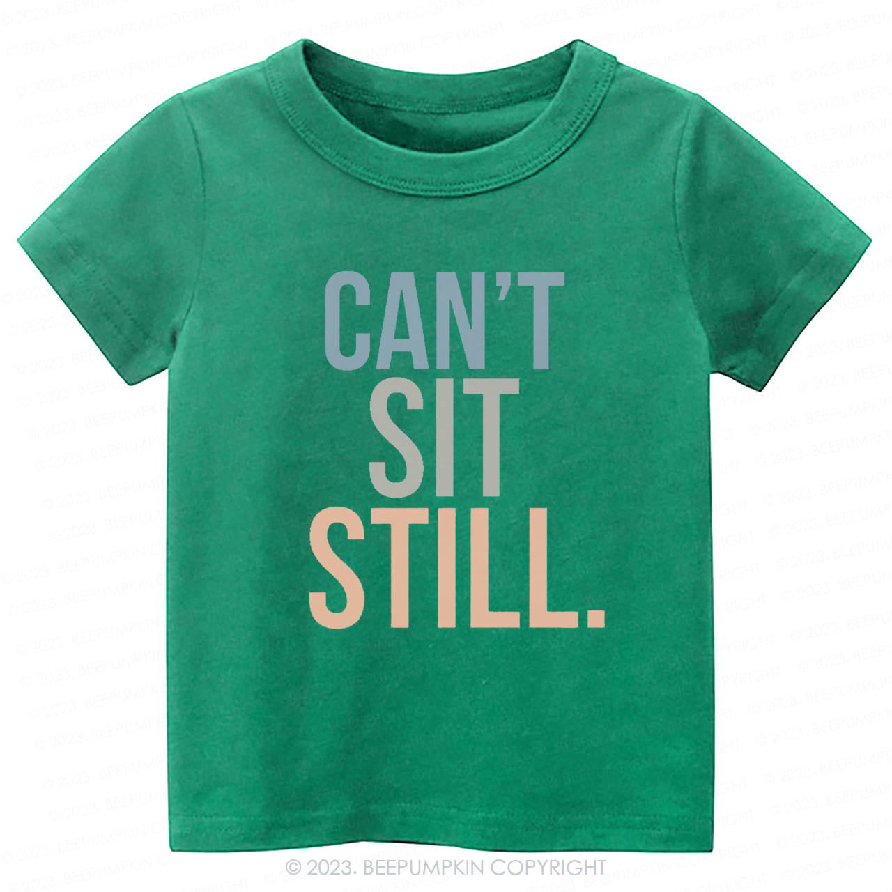 Can't Sit Still Kids Shirt
