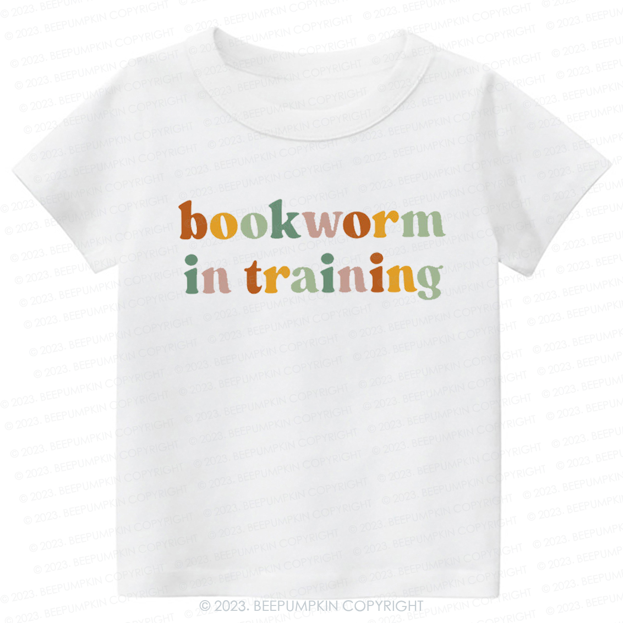 Bookworm In Training Kids Shirt