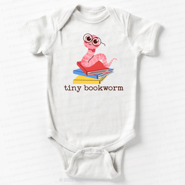 Tiny Bookworm Librarian Bodysuit For Baby