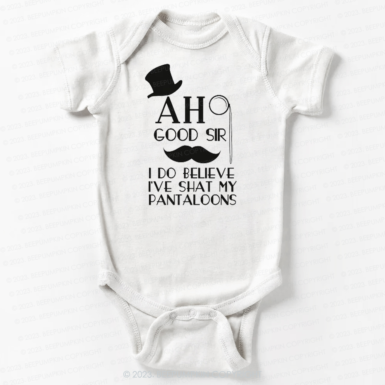 Ah Good Sir I've Shat My Pantaloons Bodysuit For Baby