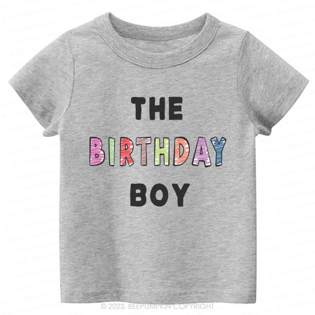 The Birthday Boy And Girl Kids Shirt