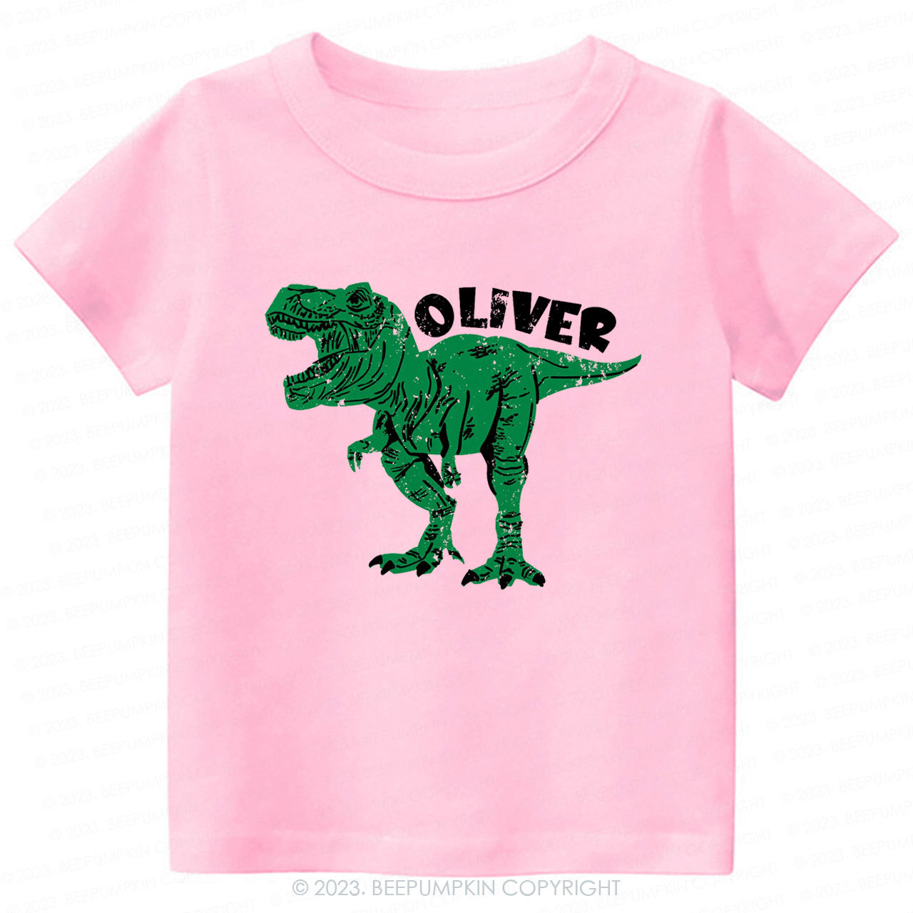 Personalized Dinosaur Kids Shirt