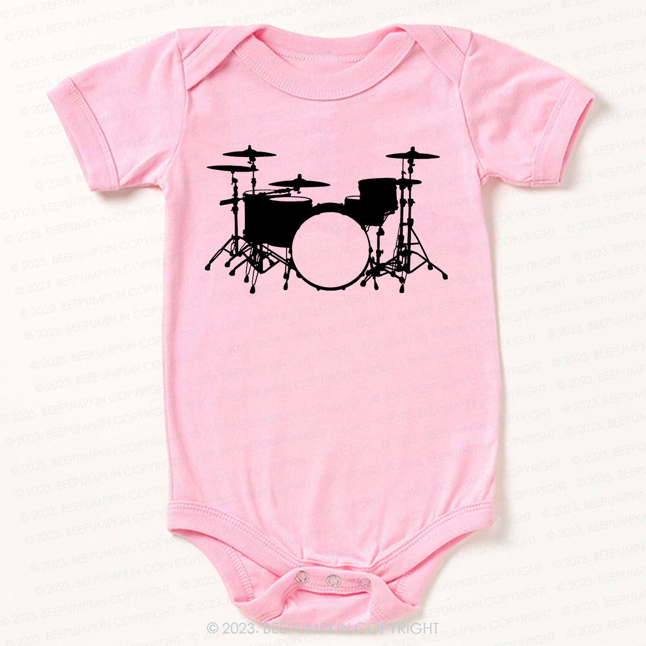 Drumset Music Bodysuit For Baby