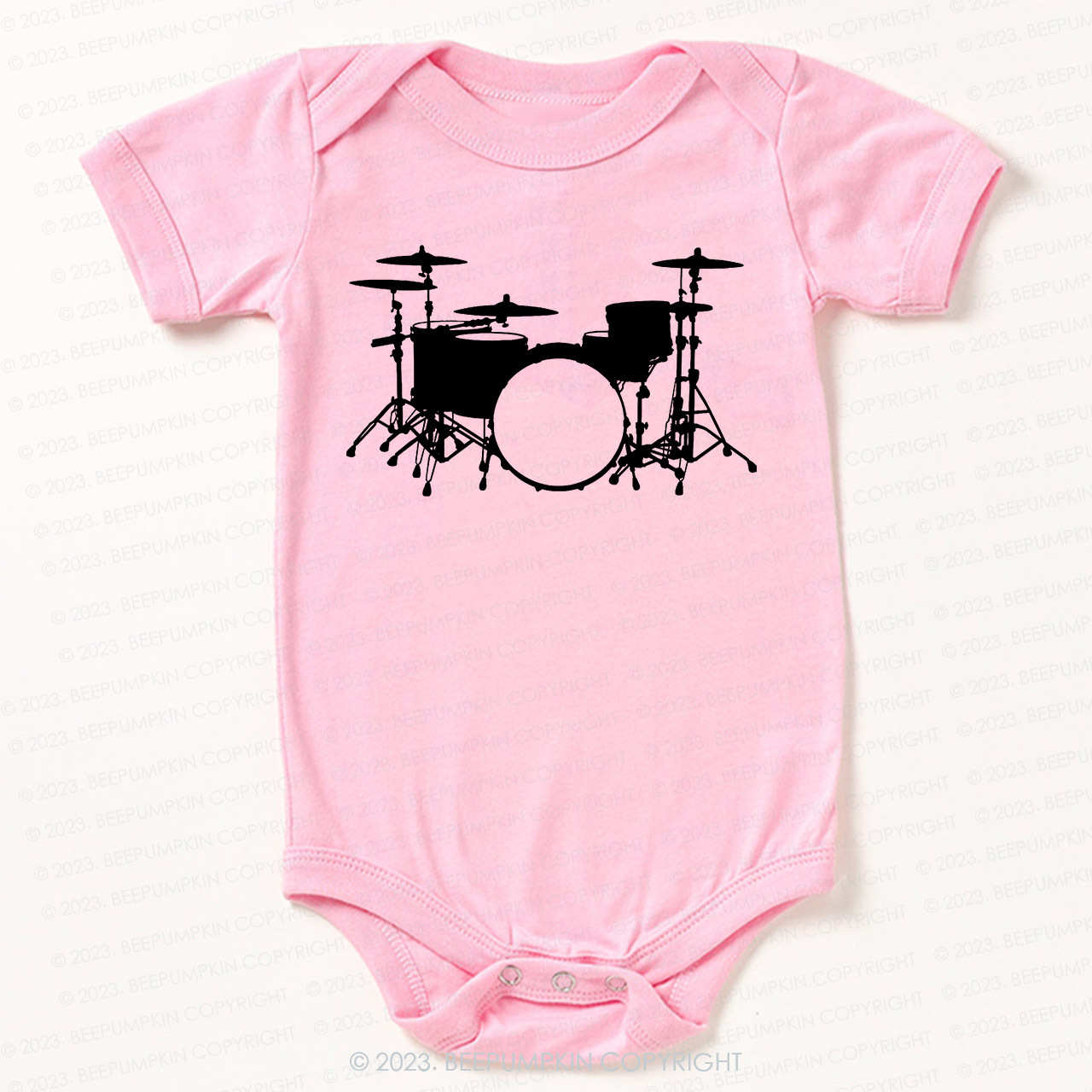 Drumset Music Bodysuit For Baby