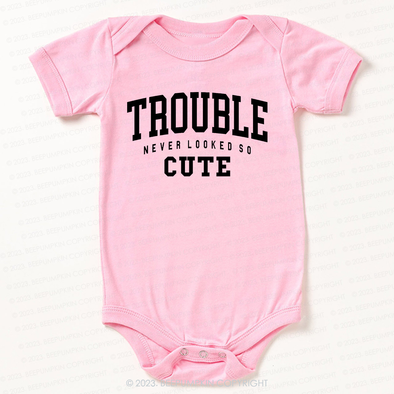 Trouble Never Looked So Cute Bodysuit For Baby