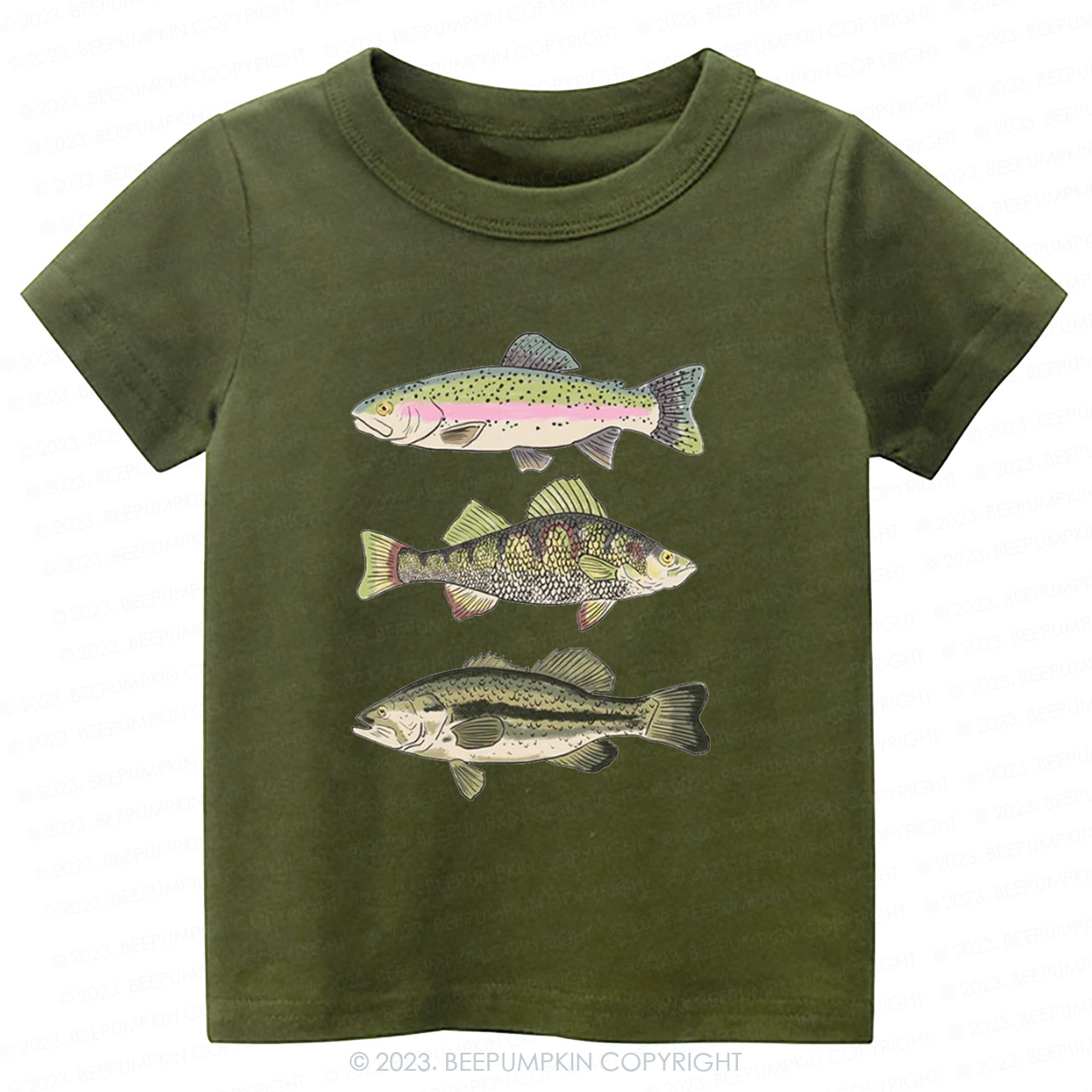 Summer Fishing Top Kids Shirt
