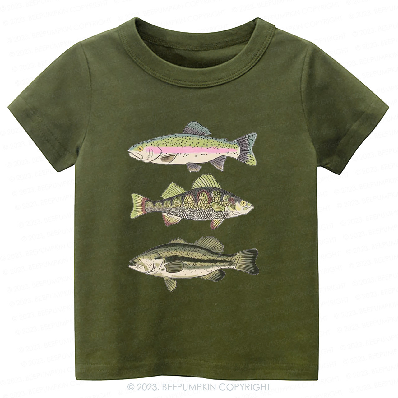 Summer Fishing Top Kids Shirt