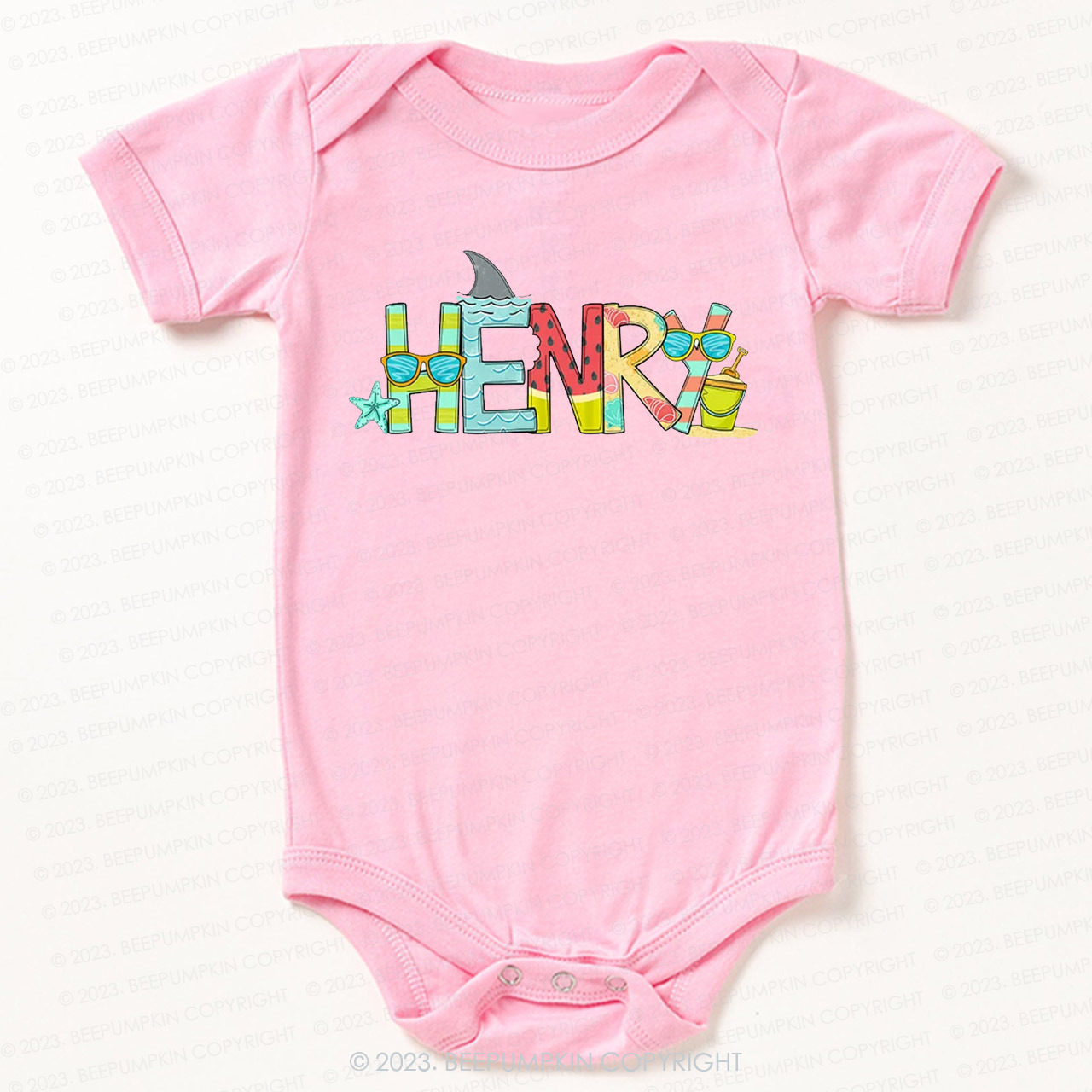 Personalized Summer Bodysuit For Baby
