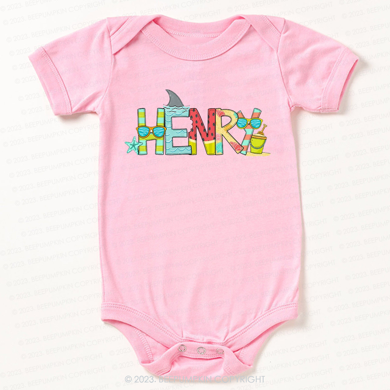 Personalized Summer Bodysuit For Baby