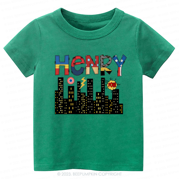 Eva City ​​Building Kids Shirt