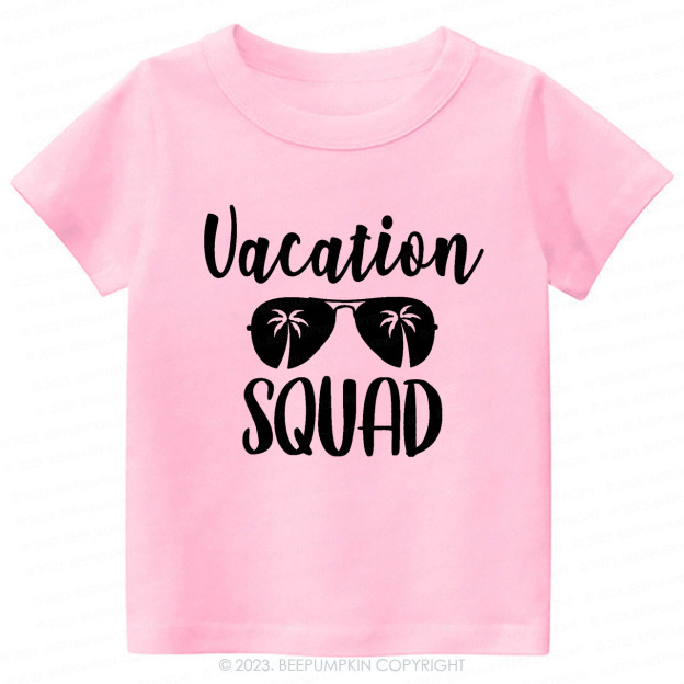 Vacation Squad Kids Shirt