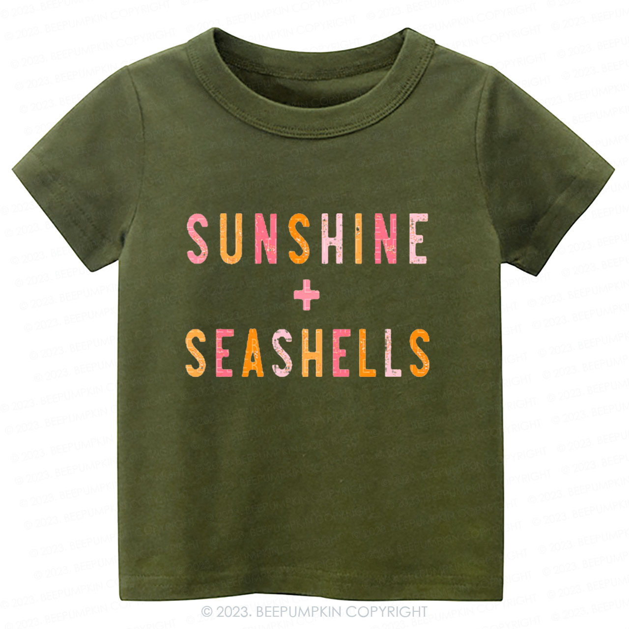 Sunshine And Seashells Kids Shirt