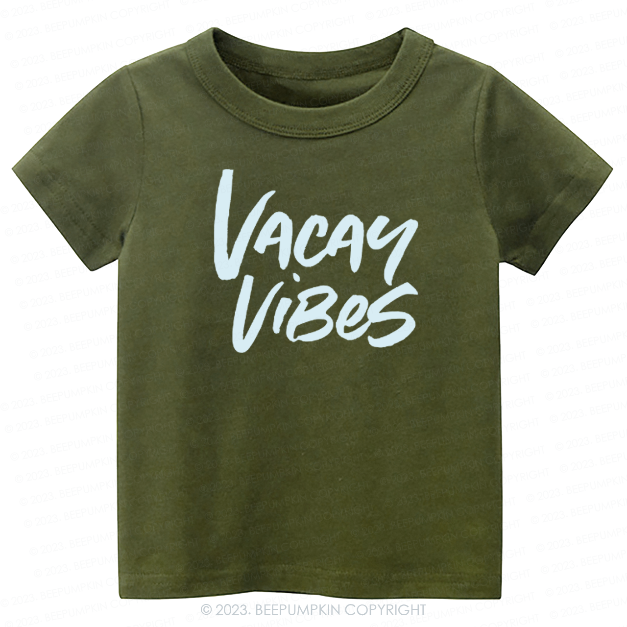 Vacay Vibes Neon Kids Shirt
