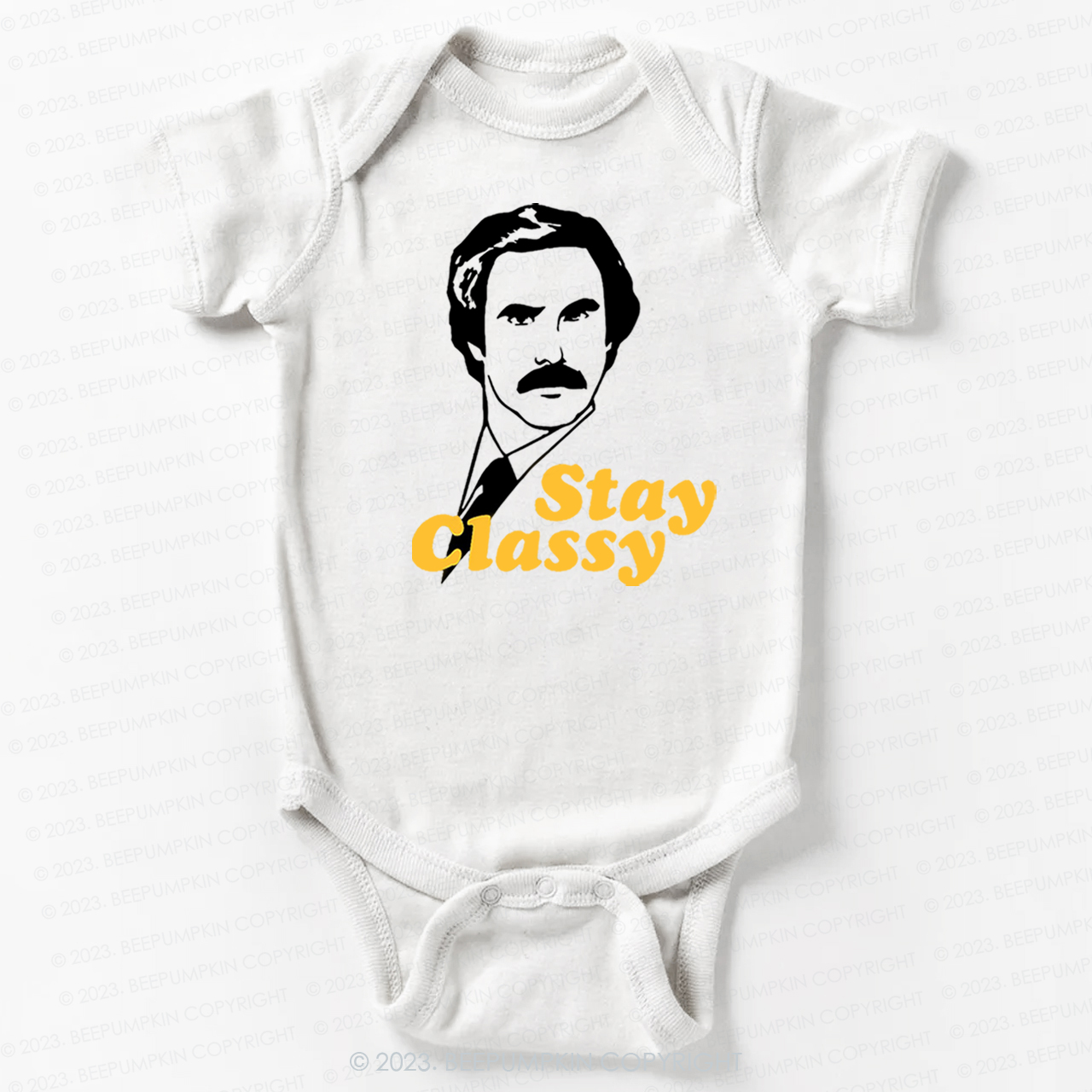 Humorous Man Bodysuit For Baby 7