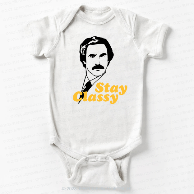 Humorous Man Bodysuit For Baby 7