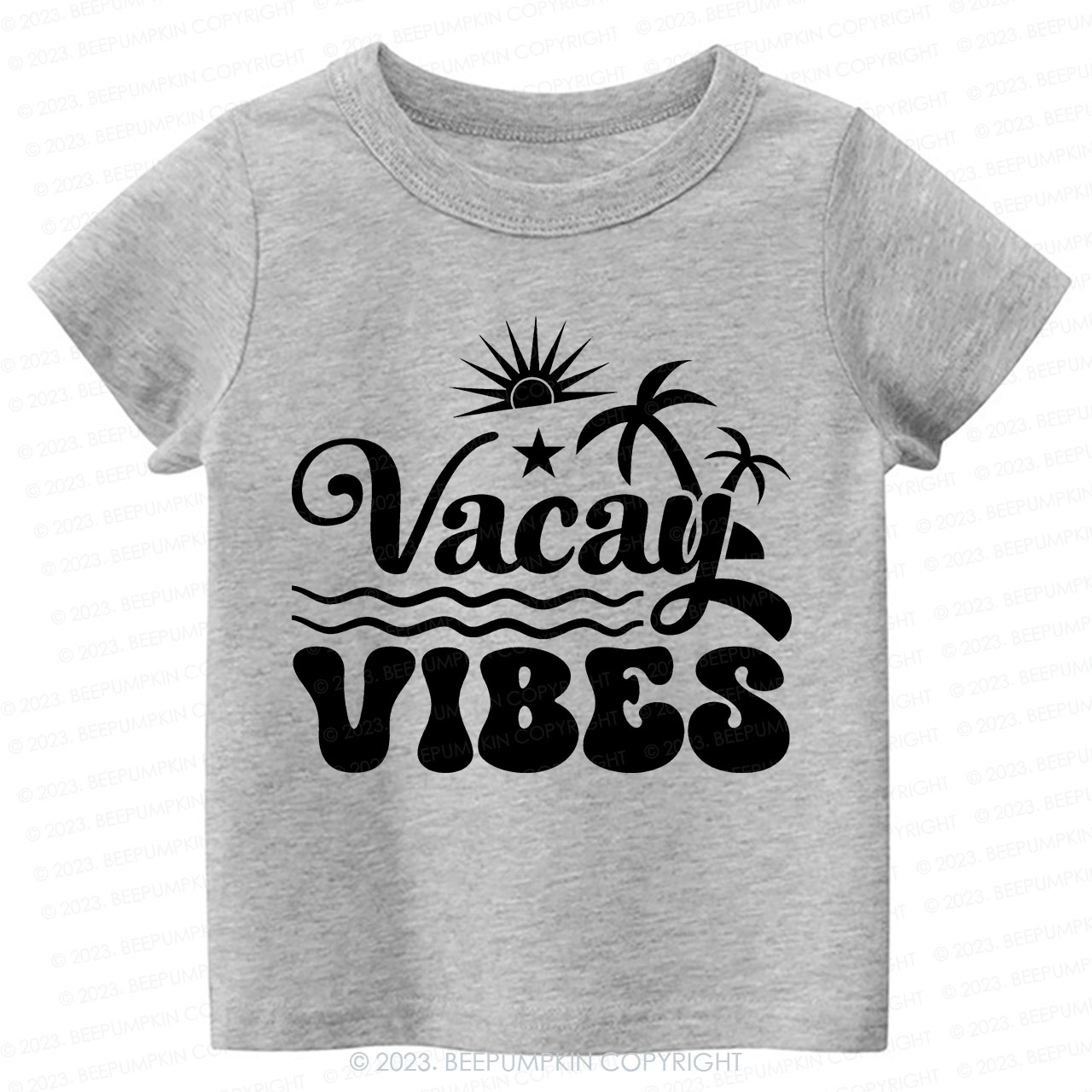 Summer Vacation Vacay Vibes Kids Shirt