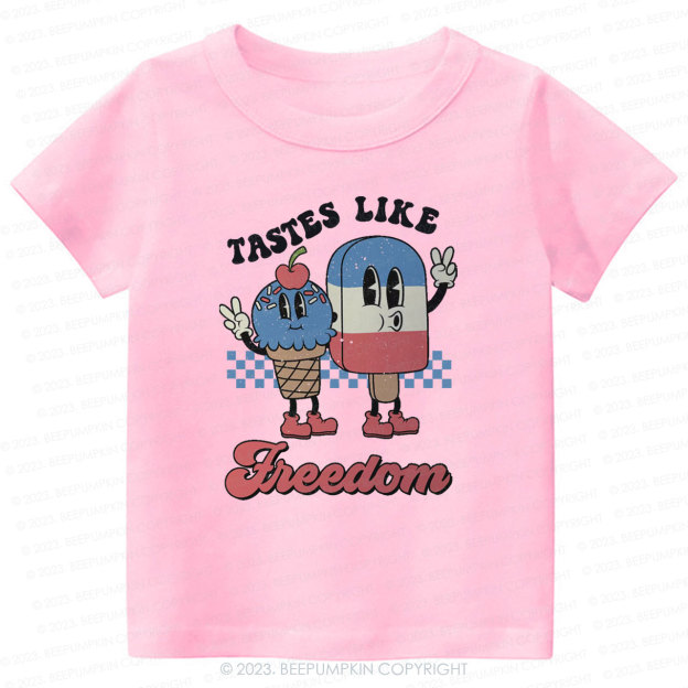 Tastes Like Freedom Shirt For Kids