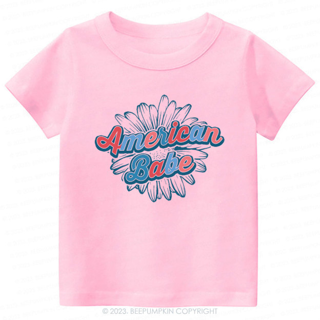 American Babe Shirt For Kids