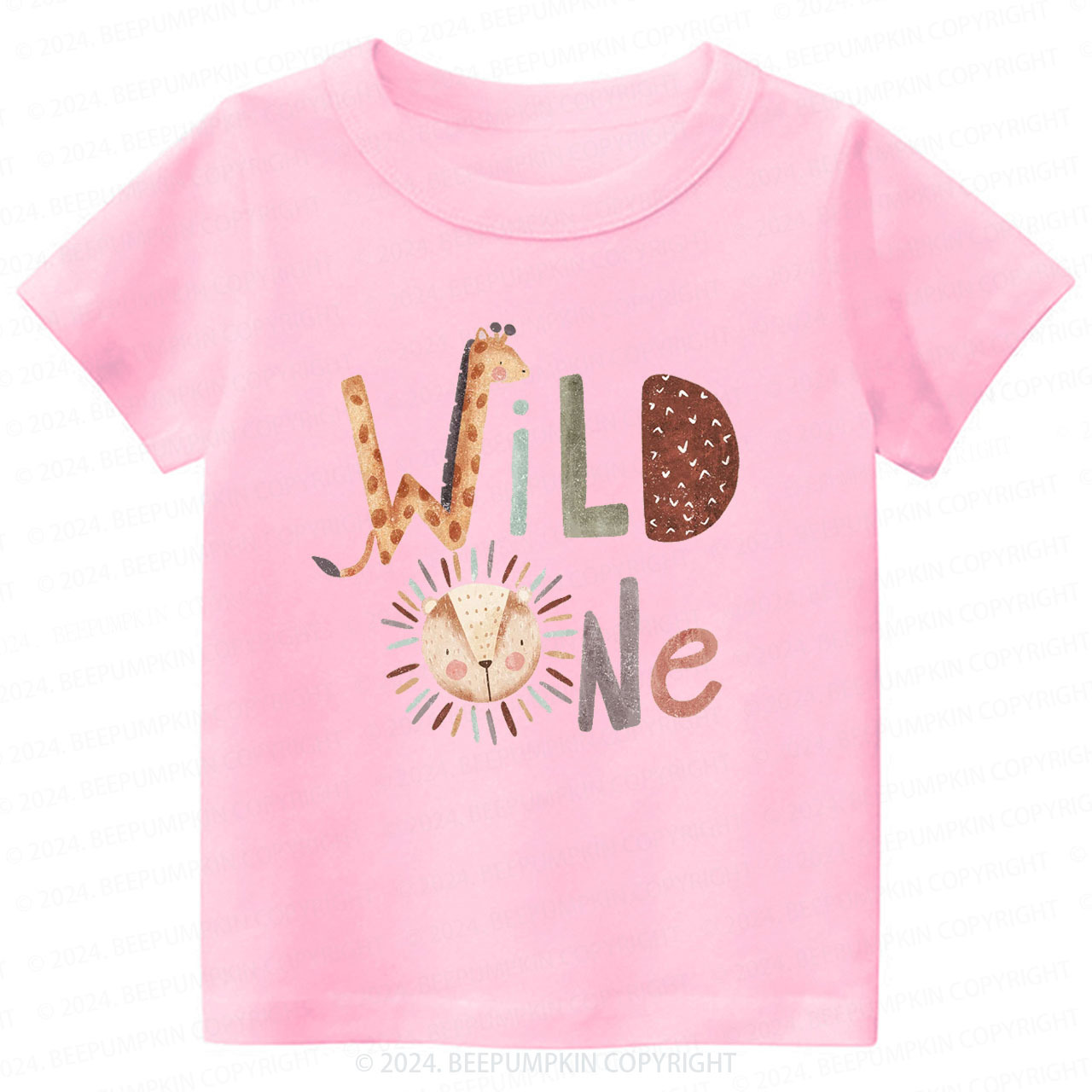 Wild One Boho Toddler&Kids Tees
