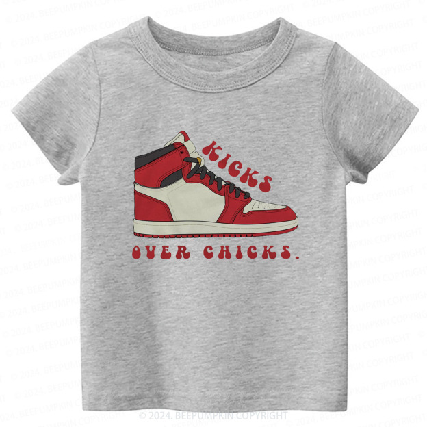 Kicks Over Chicks Toddler&Kids Tees 7