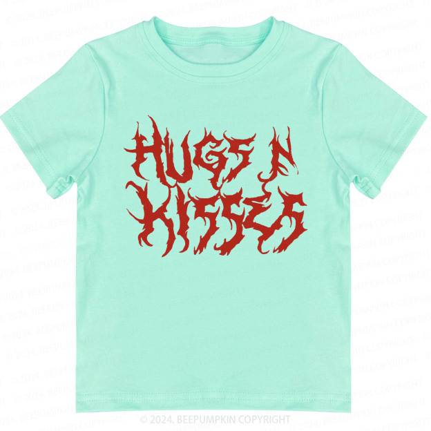 Hugs N Kisses Heavy Metal Toddler&Kids Tees 8
