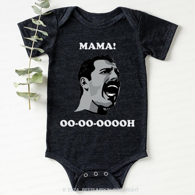 Bohemian Funny Man Bodysuit For Baby